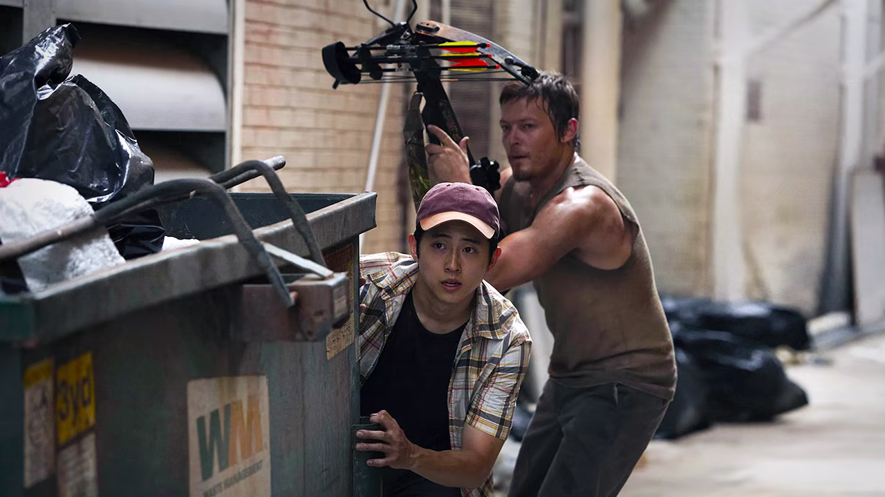 Daryl Dixon and Glenn Rhee